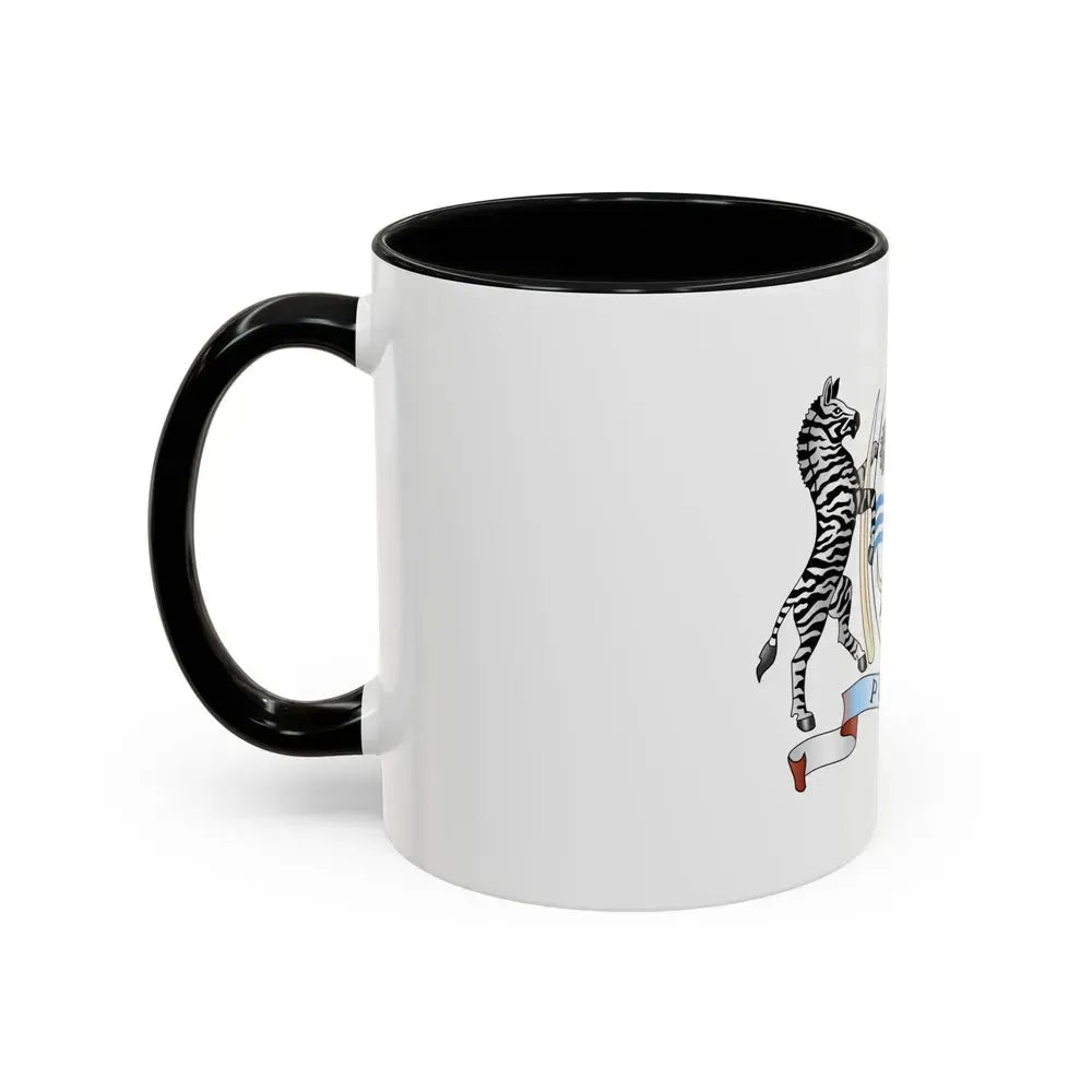 Coat of arms of Botswana - Accent Coffee Mug - Go Mug Yourself