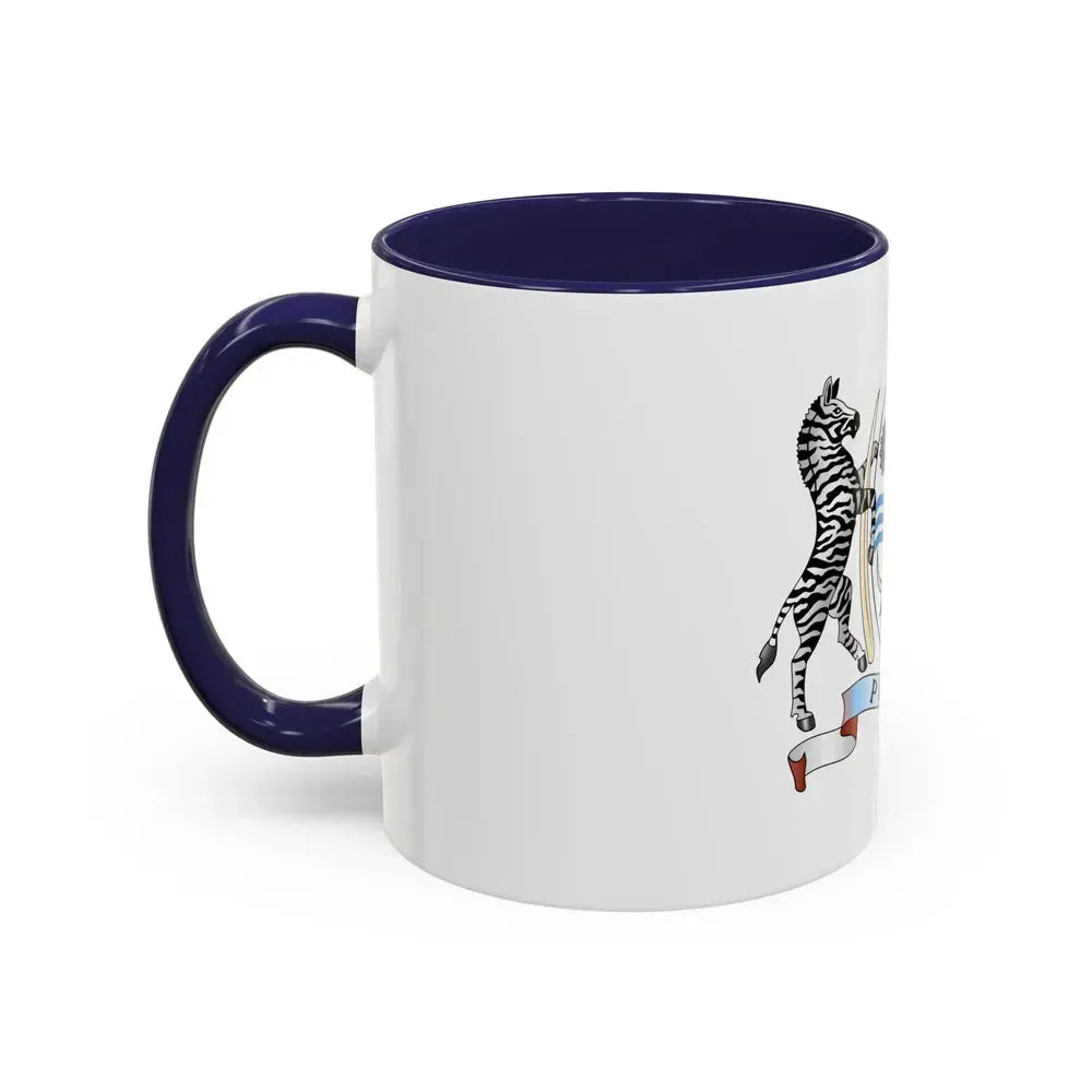 Coat of arms of Botswana - Accent Coffee Mug - Go Mug Yourself
