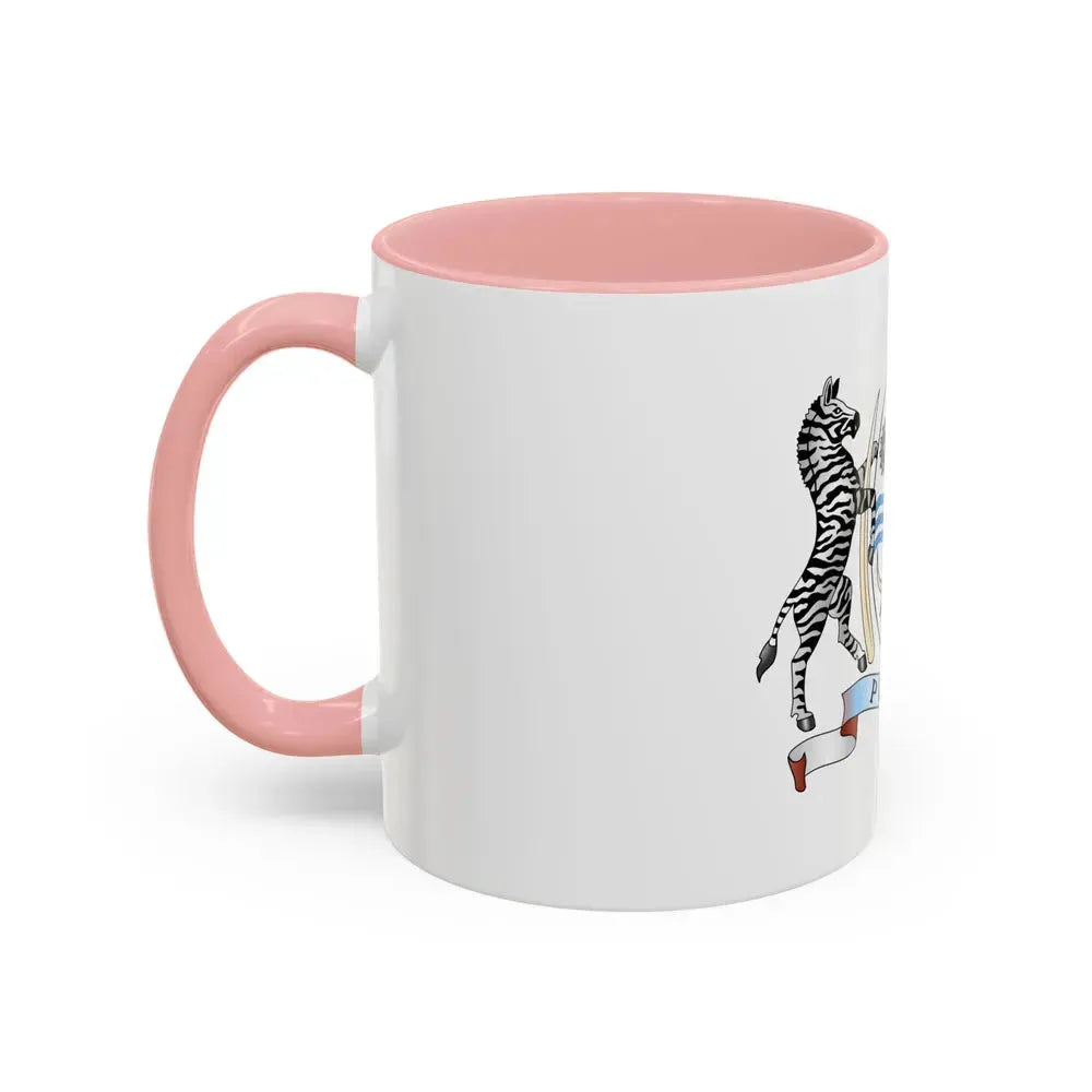 Coat of arms of Botswana - Accent Coffee Mug - Go Mug Yourself