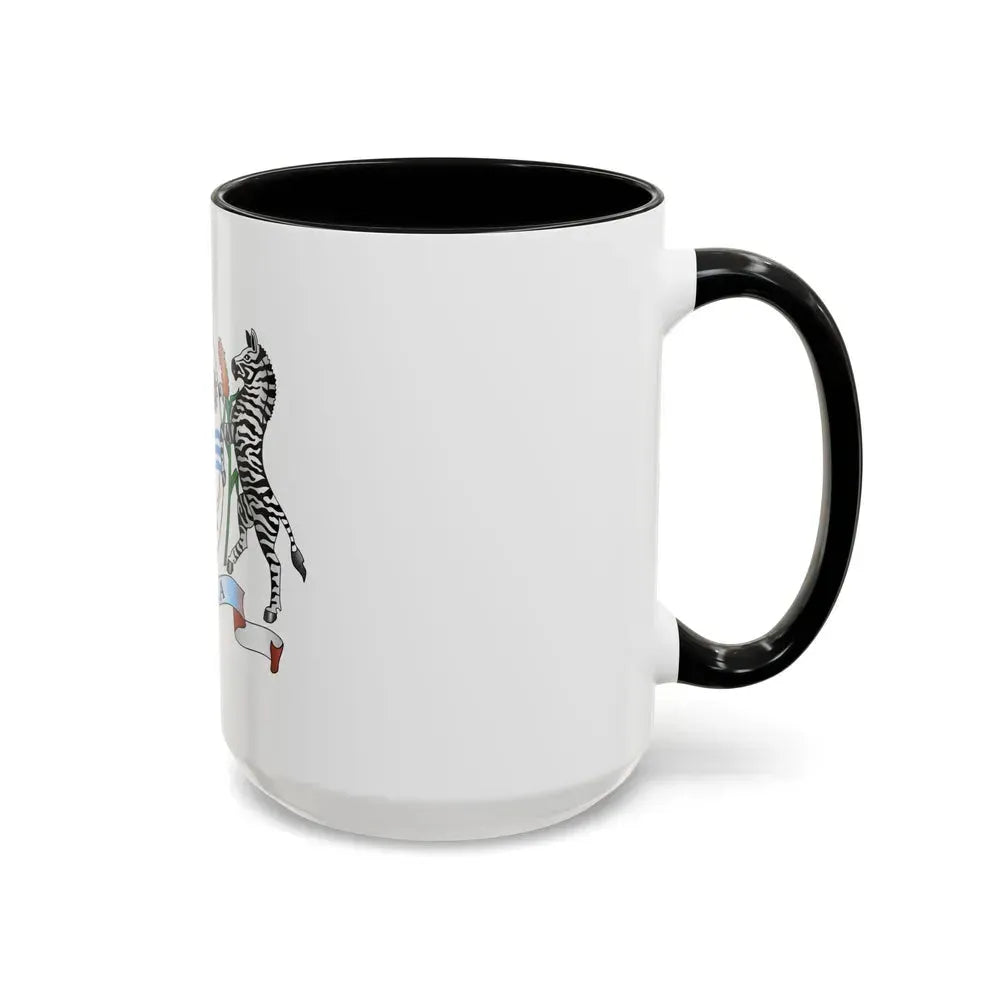 Coat of arms of Botswana - Accent Coffee Mug - Go Mug Yourself