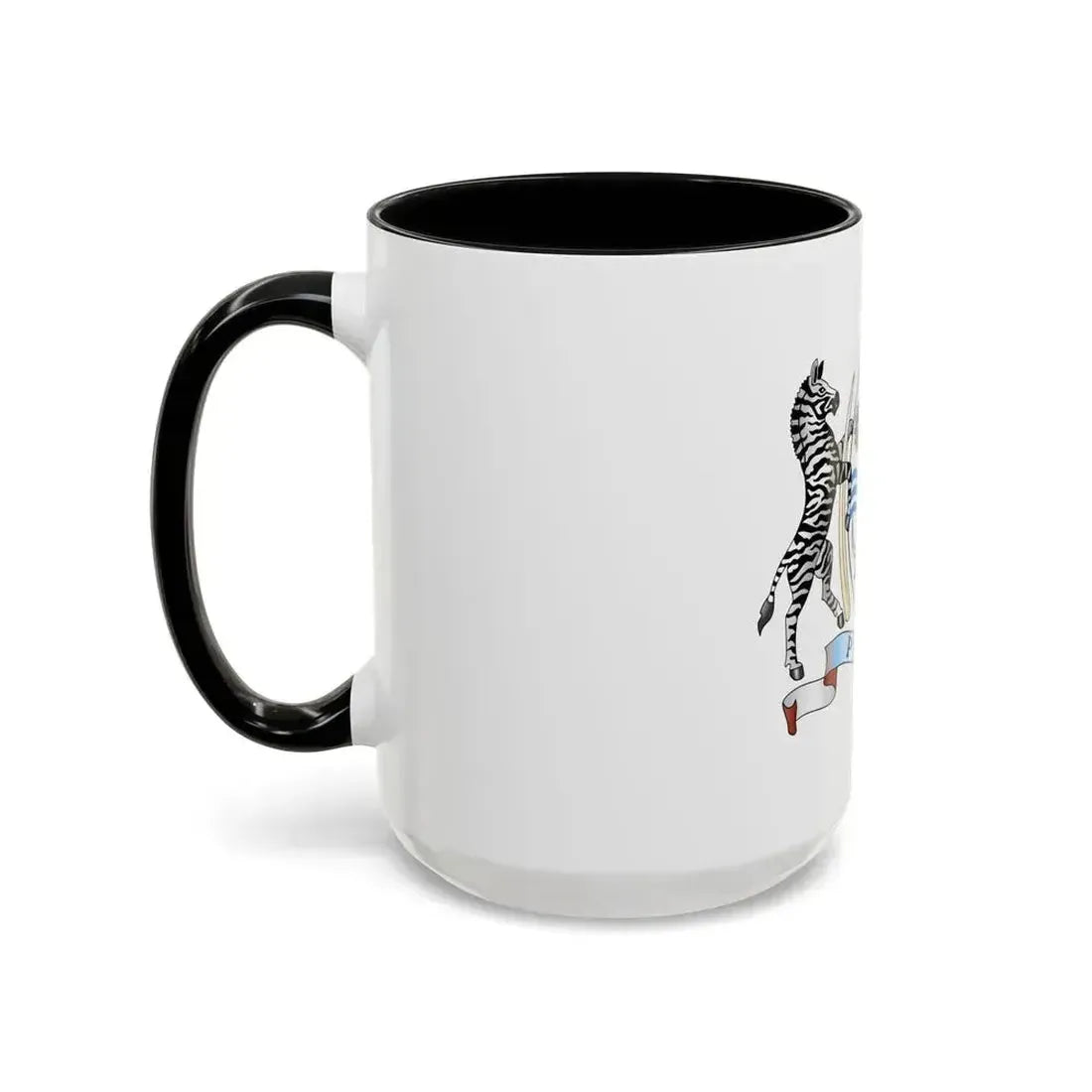 Coat of arms of Botswana - Accent Coffee Mug - Go Mug Yourself