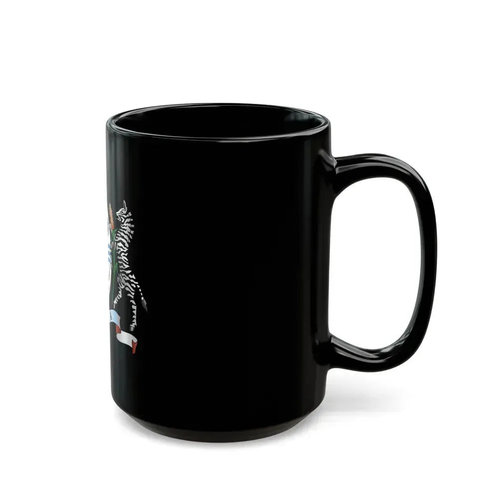 Coat of arms of Botswana - Black Coffee Mug - Go Mug Yourself