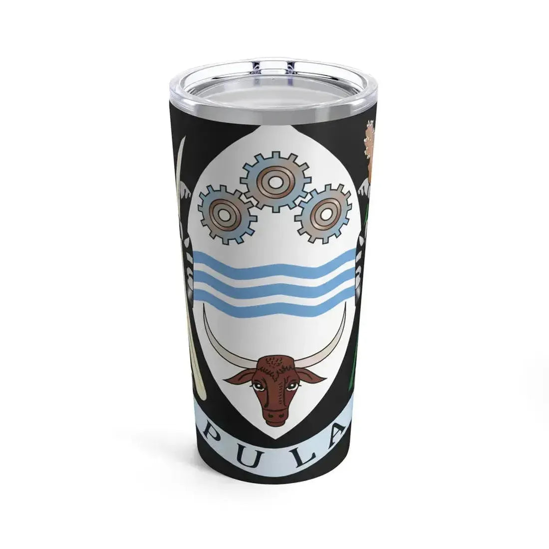 Coat of arms of Botswana - Tumbler 20oz 20oz - Go Mug Yourself