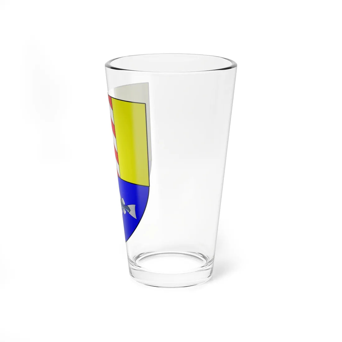 Coat of arms of Boudry (Switzerland) (Coat of Arms) Pint Glass 16oz - Go Mug Yourself