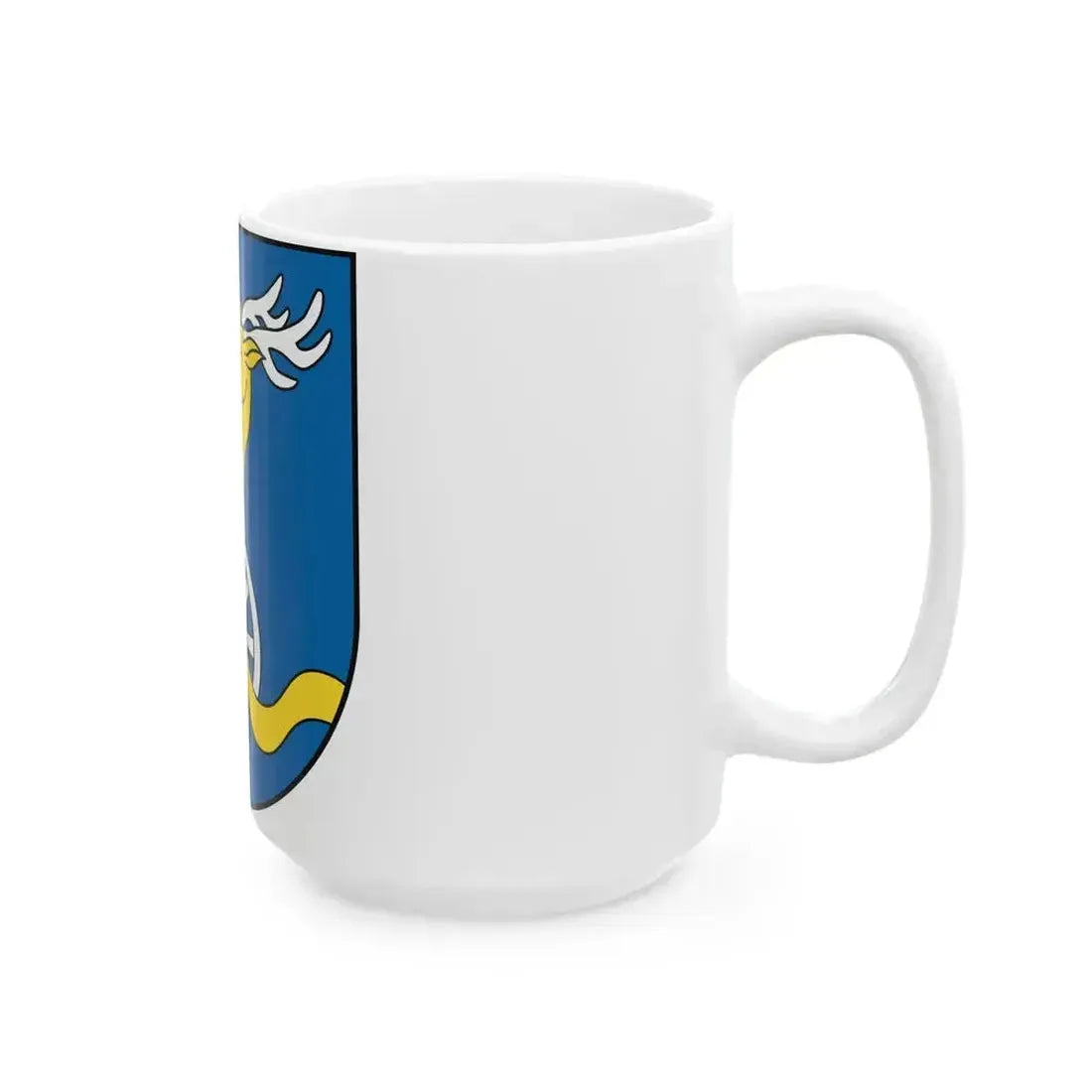 Coat Of Arms Of Bratislava Region (Slovakia) White Coffee Mug - Go Mug Yourself