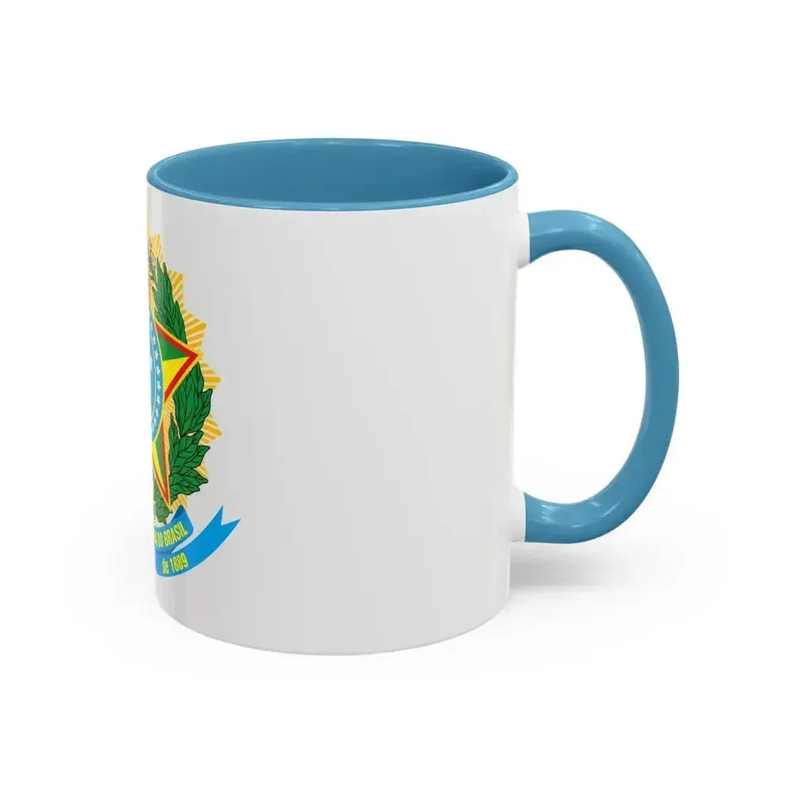 Coat of arms of Brazil - Accent Coffee Mug - Go Mug Yourself