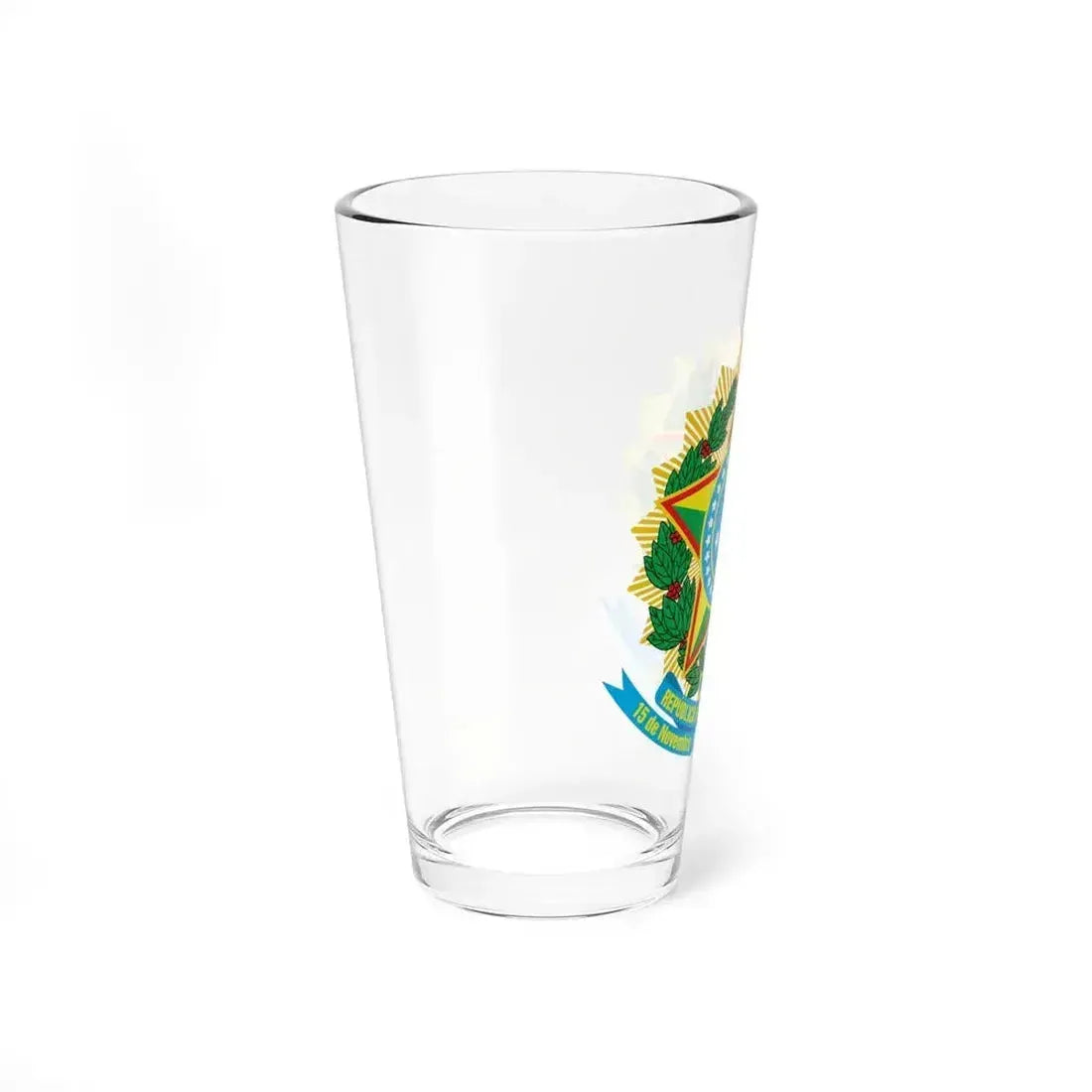 Coat of arms of Brazil - Pint Glass 16oz - Go Mug Yourself