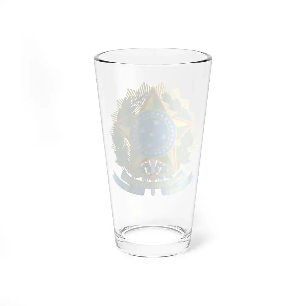 Coat of arms of Brazil - Pint Glass 16oz - Go Mug Yourself