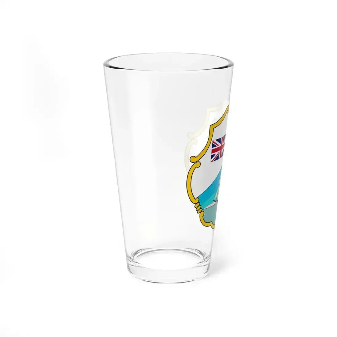 Coat of arms of British Honduras (1819-1907) - Pint Glass 16oz - Go Mug Yourself