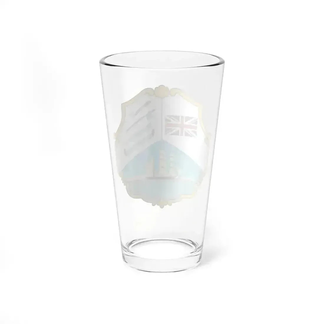 Coat of arms of British Honduras (1819-1907) - Pint Glass 16oz - Go Mug Yourself
