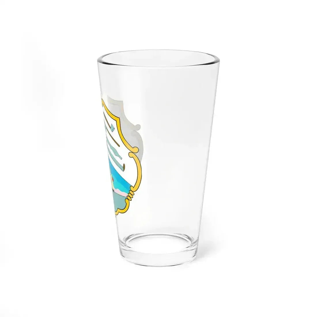 Coat of arms of British Honduras (1819-1907) - Pint Glass 16oz - Go Mug Yourself