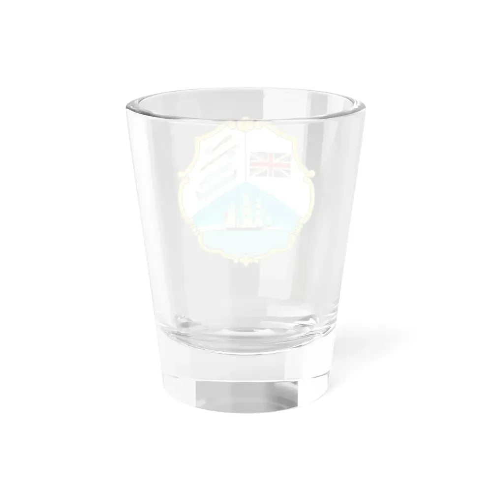 Coat of arms of British Honduras (1819-1907) - Shot Glass 1.5oz - Go Mug Yourself