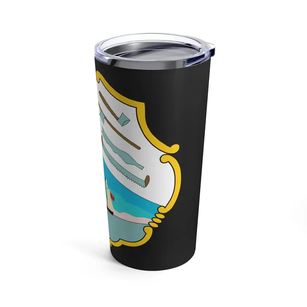 Coat of arms of British Honduras (1819-1907) - Tumbler 20oz - Go Mug Yourself