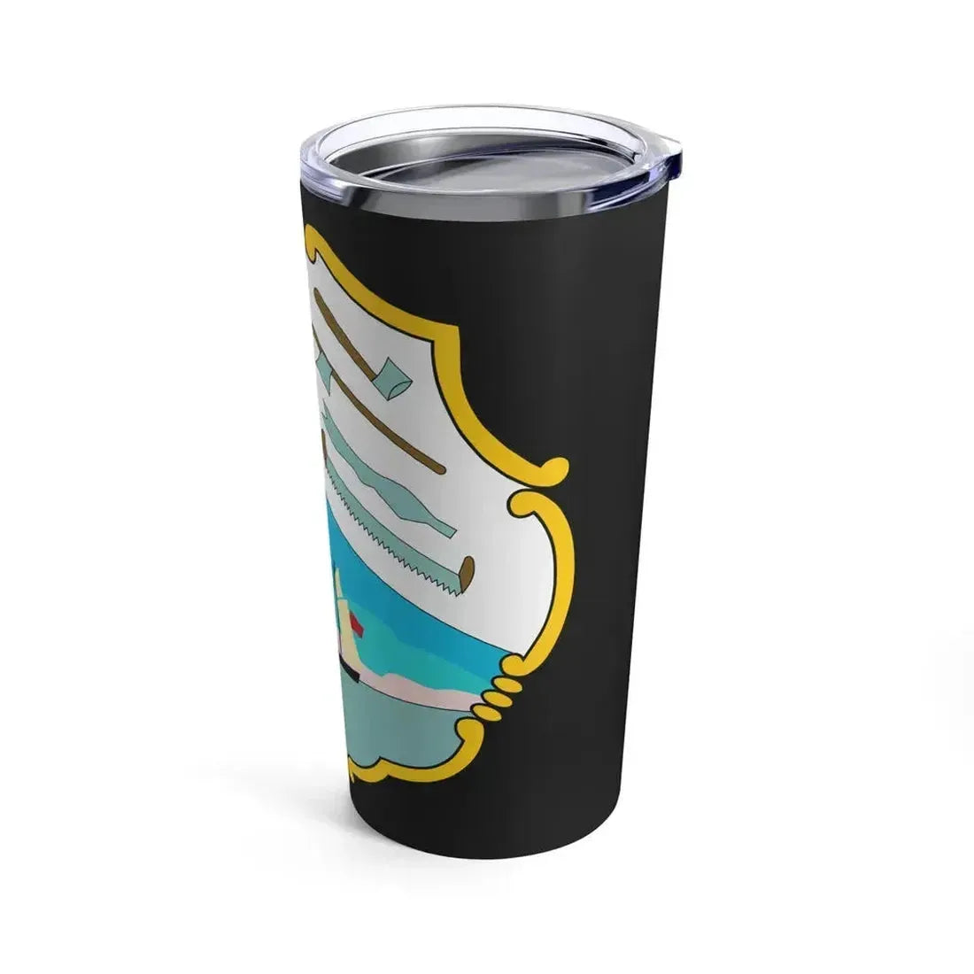 Coat of arms of British Honduras (1819-1907) - Tumbler 20oz - Go Mug Yourself