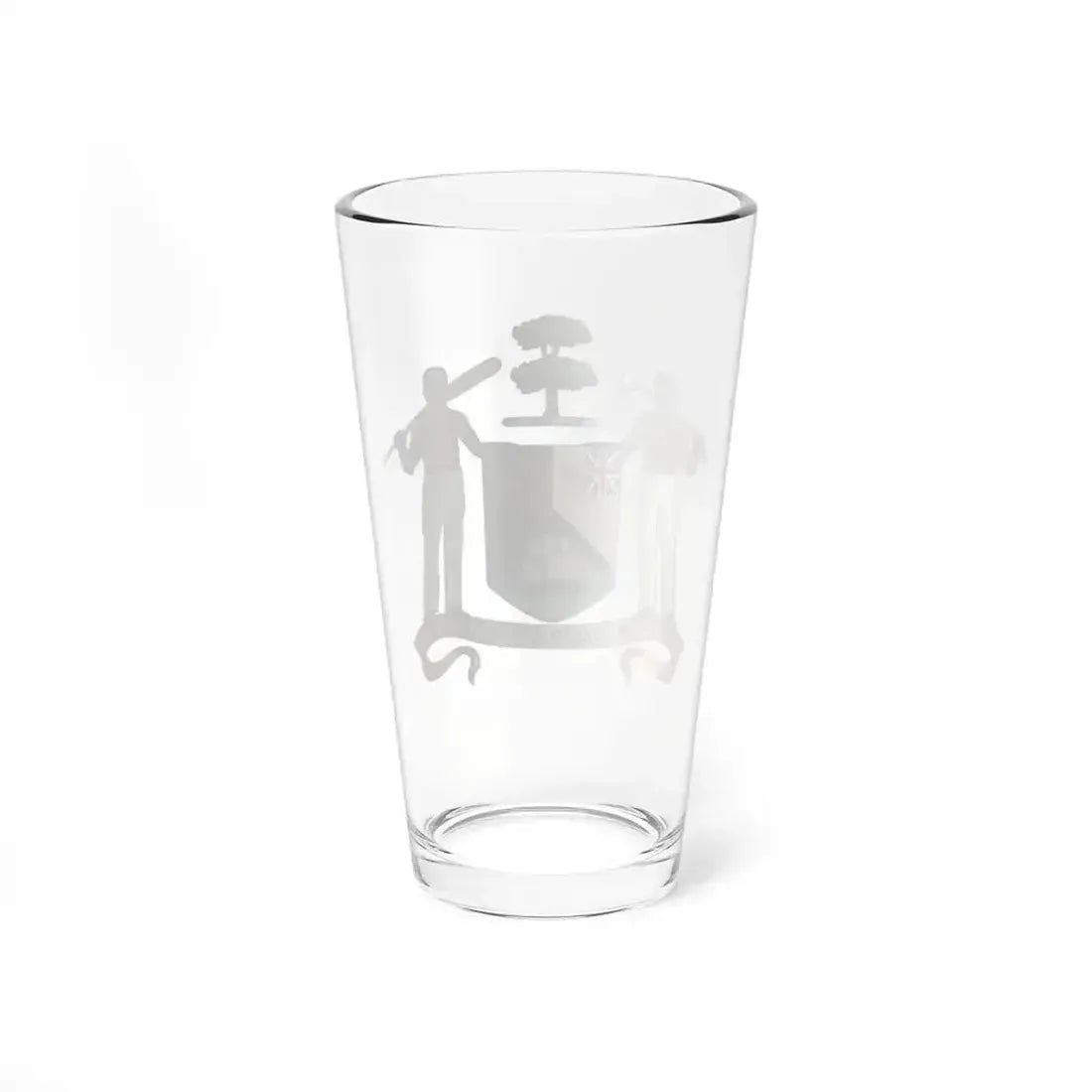 Coat of arms of British Honduras (1907-1967) - Pint Glass 16oz - Go Mug Yourself