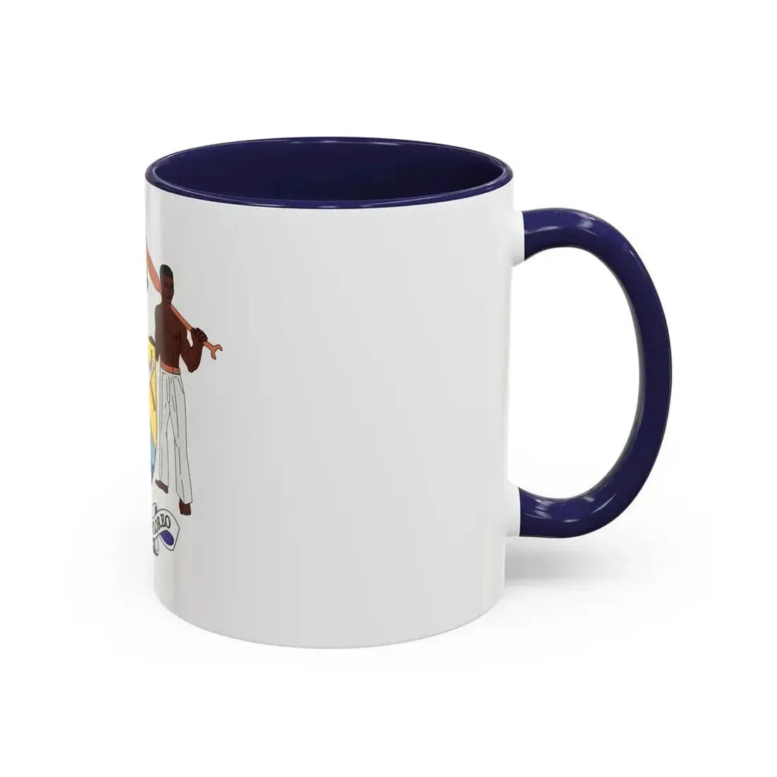 Coat of arms of British Honduras-Belize (1967-1981) - Accent Coffee Mug - Go Mug Yourself