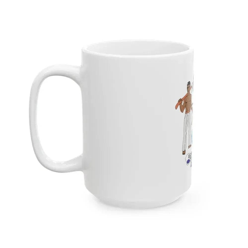Coat of arms of British Honduras-Belize (1967-1981) - White Coffee Mug - Go Mug Yourself