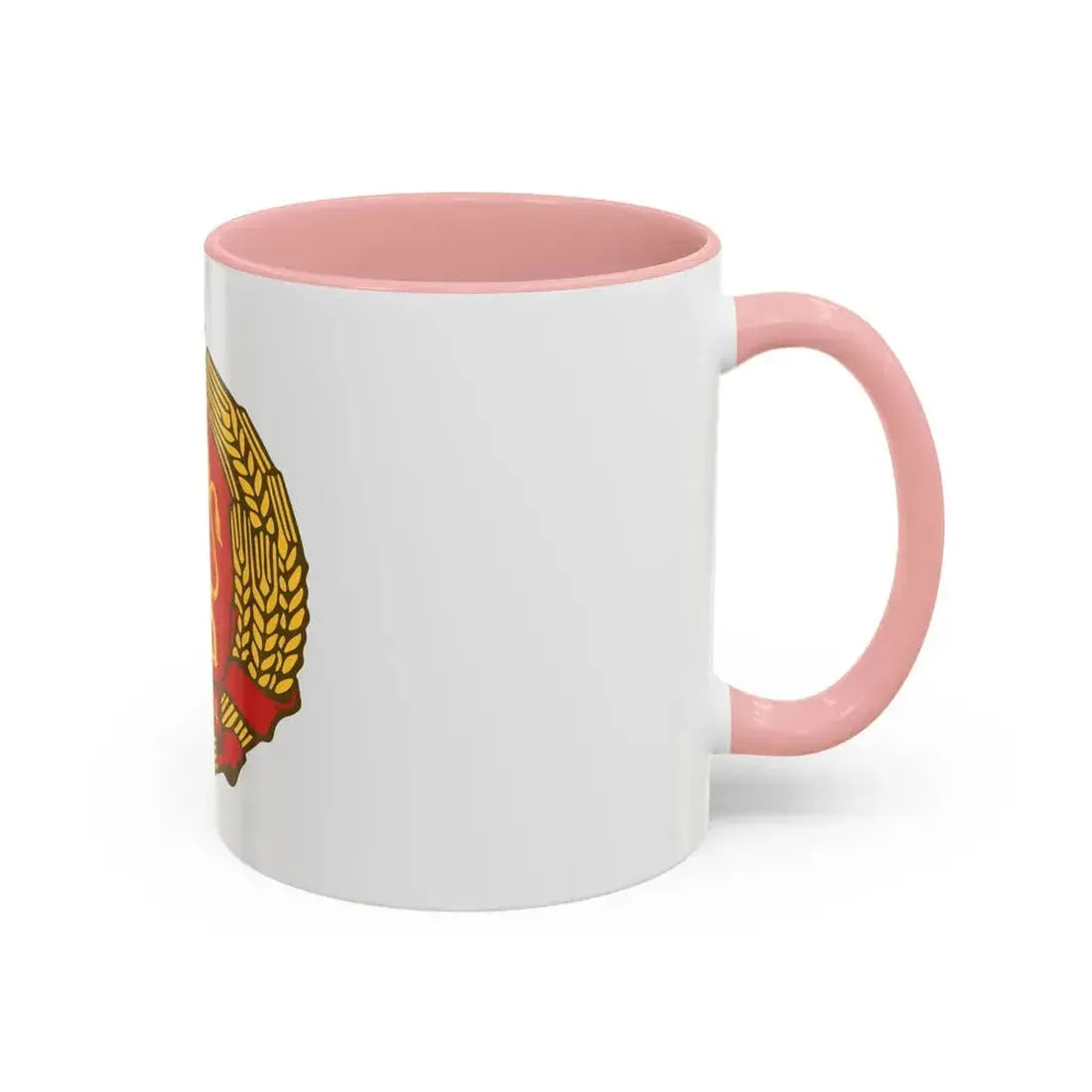 Coat of arms of Bulgaria (1948) - Accent Coffee Mug - Go Mug Yourself