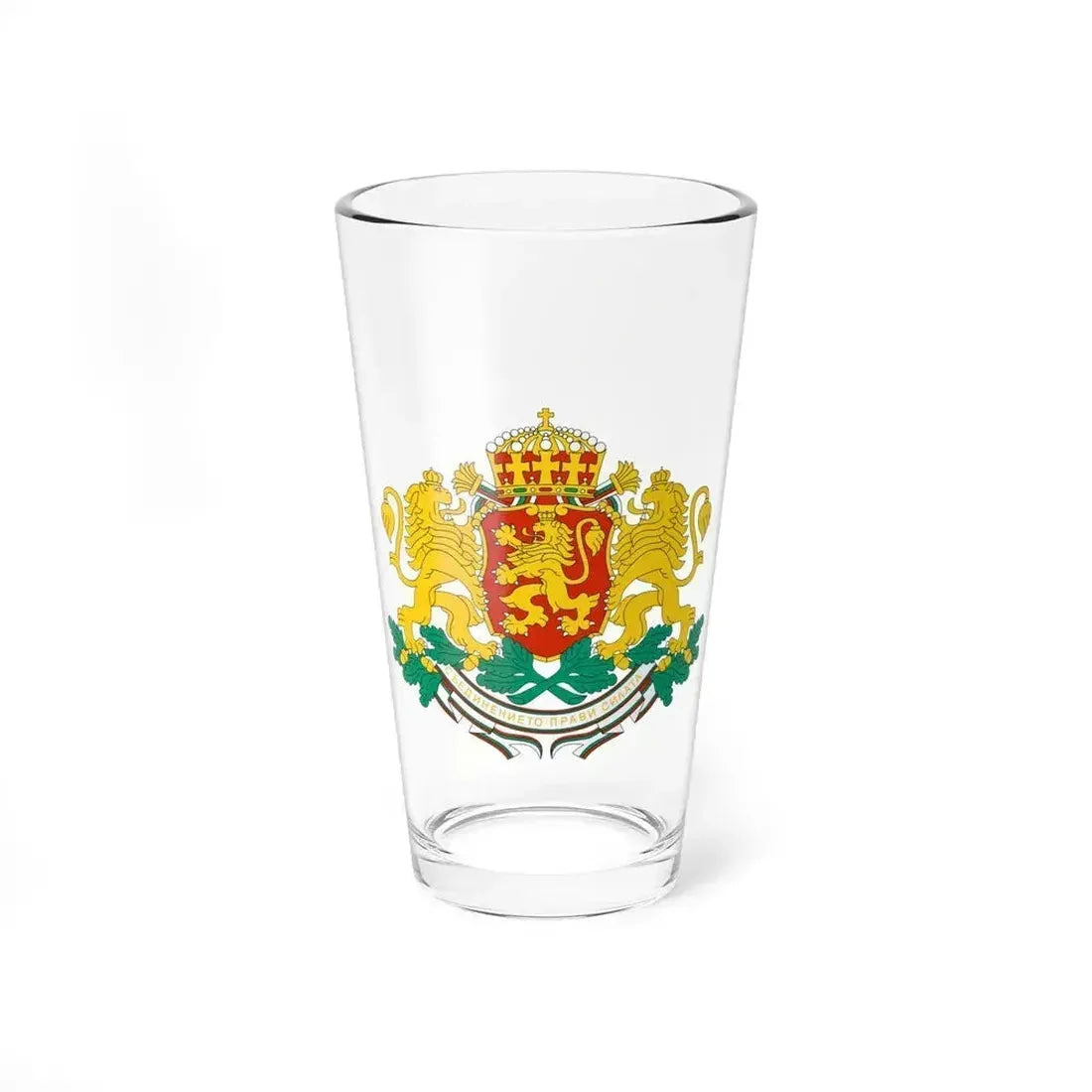 Coat of arms of Bulgaria - Pint Glass 16oz 16oz - Go Mug Yourself