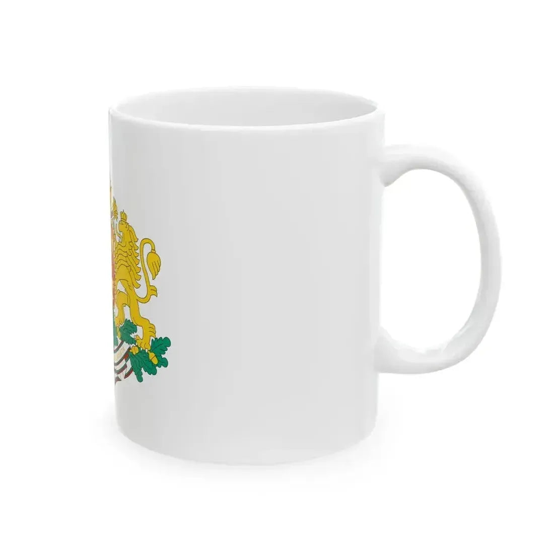 Coat of arms of Bulgaria - White Coffee Mug - Go Mug Yourself