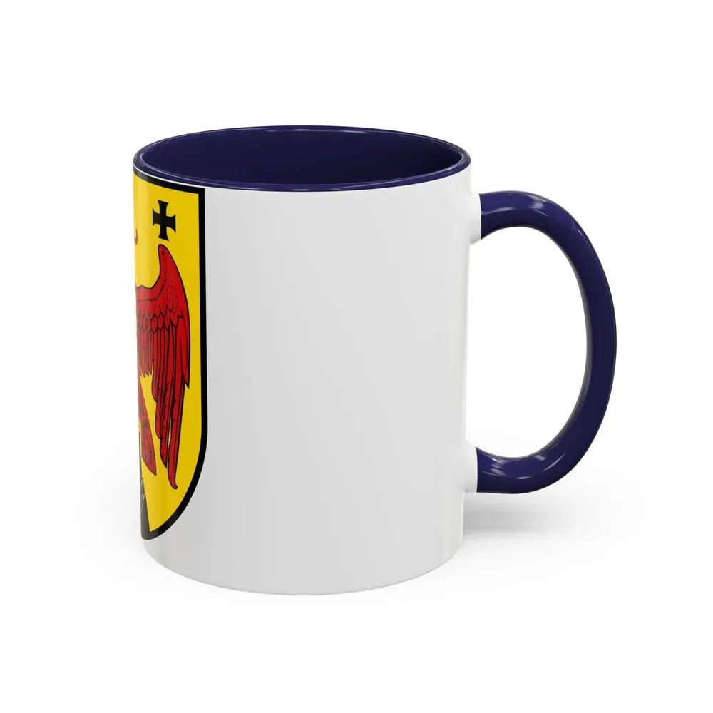 Coat of Arms of Burgenland Austria - Accent Coffee Mug - Go Mug Yourself