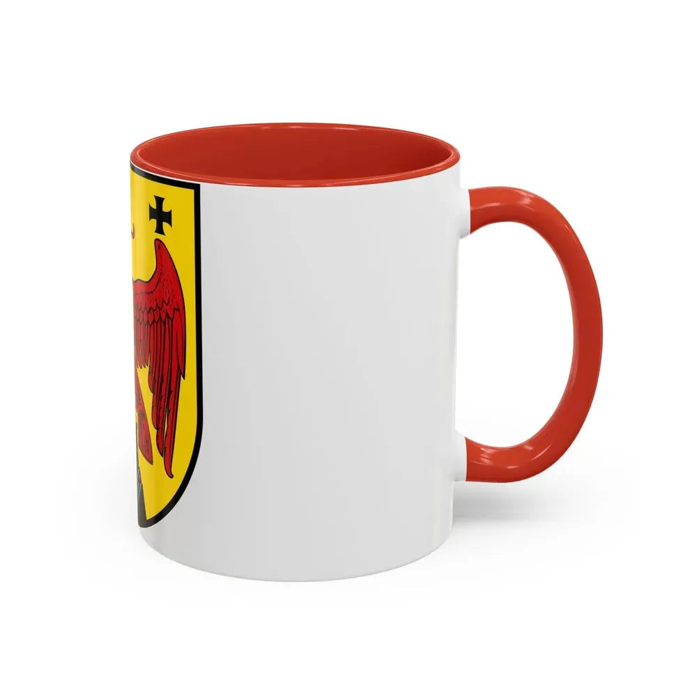 Coat of Arms of Burgenland Austria - Accent Coffee Mug - Go Mug Yourself