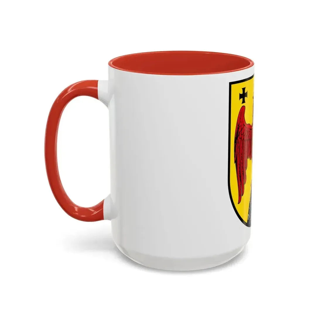 Coat of Arms of Burgenland Austria - Accent Coffee Mug - Go Mug Yourself