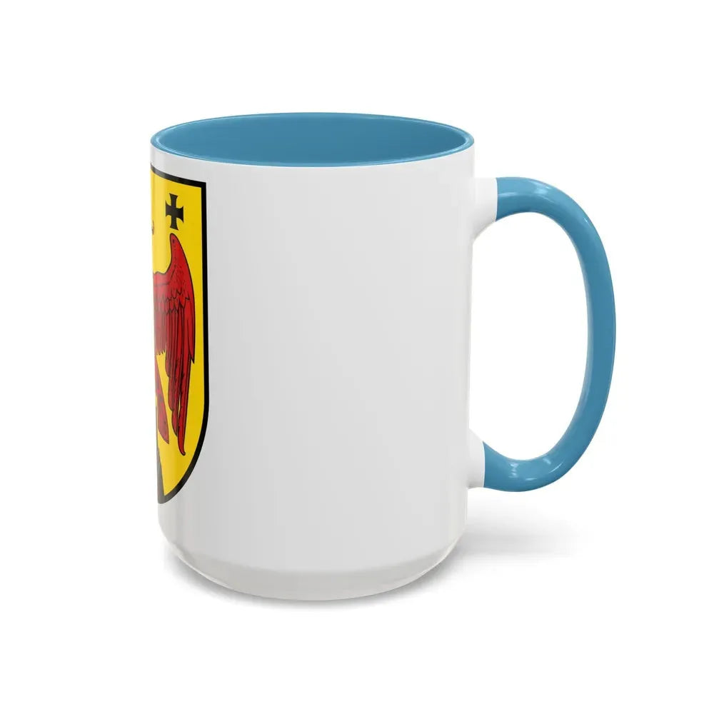 Coat of Arms of Burgenland Austria - Accent Coffee Mug - Go Mug Yourself