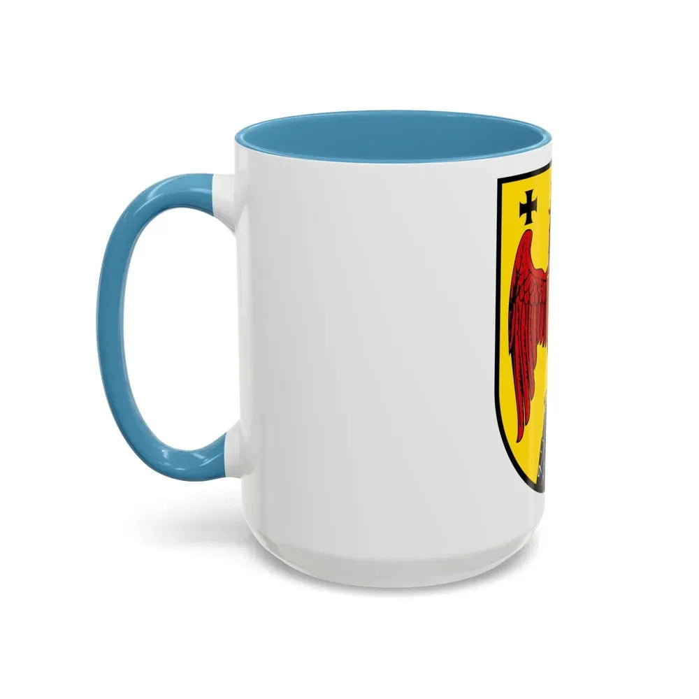 Coat of Arms of Burgenland Austria - Accent Coffee Mug - Go Mug Yourself