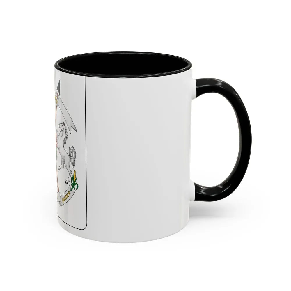 Coat of arms of Burkina Faso - Accent Coffee Mug - Go Mug Yourself