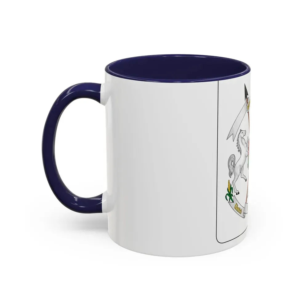 Coat of arms of Burkina Faso - Accent Coffee Mug - Go Mug Yourself