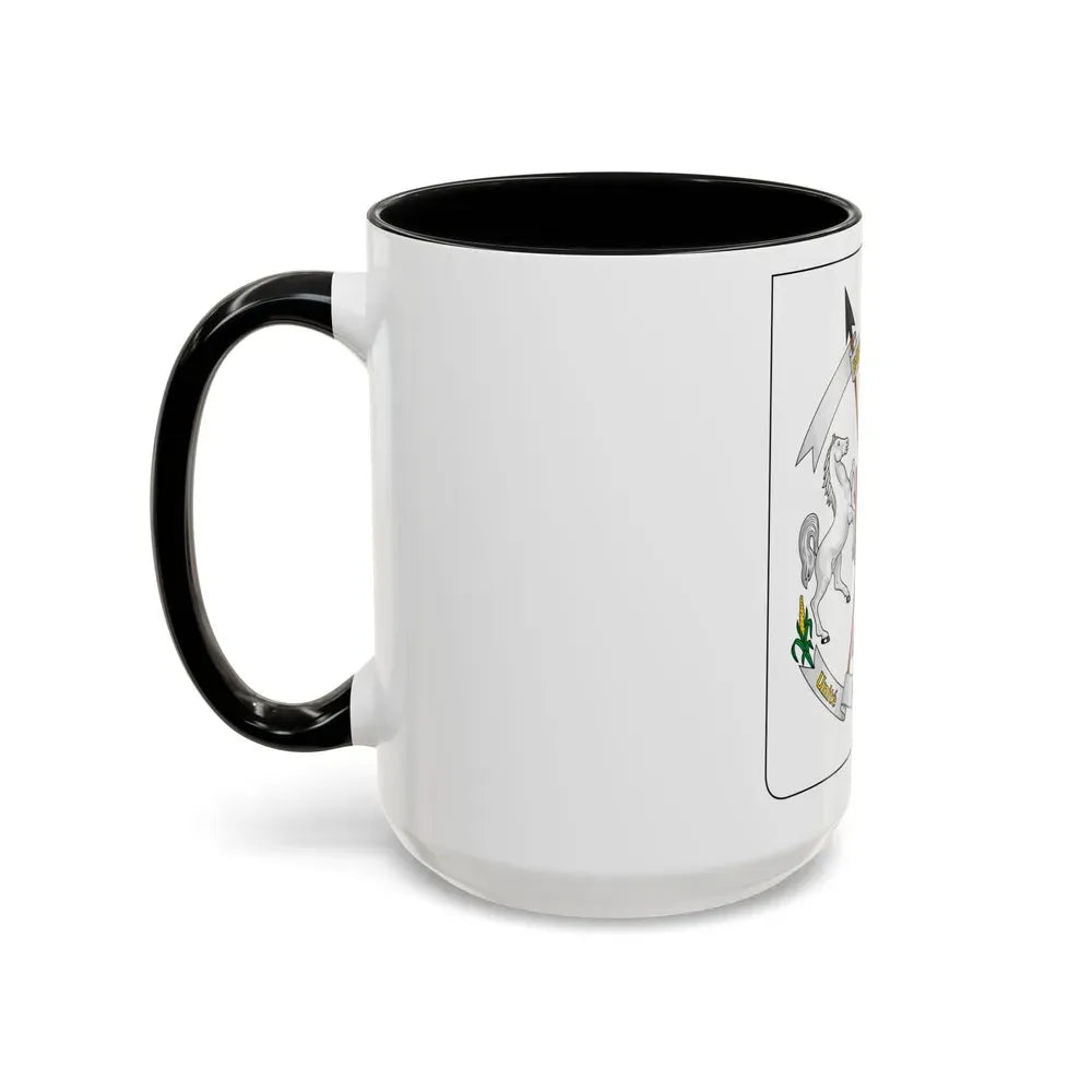 Coat of arms of Burkina Faso - Accent Coffee Mug - Go Mug Yourself