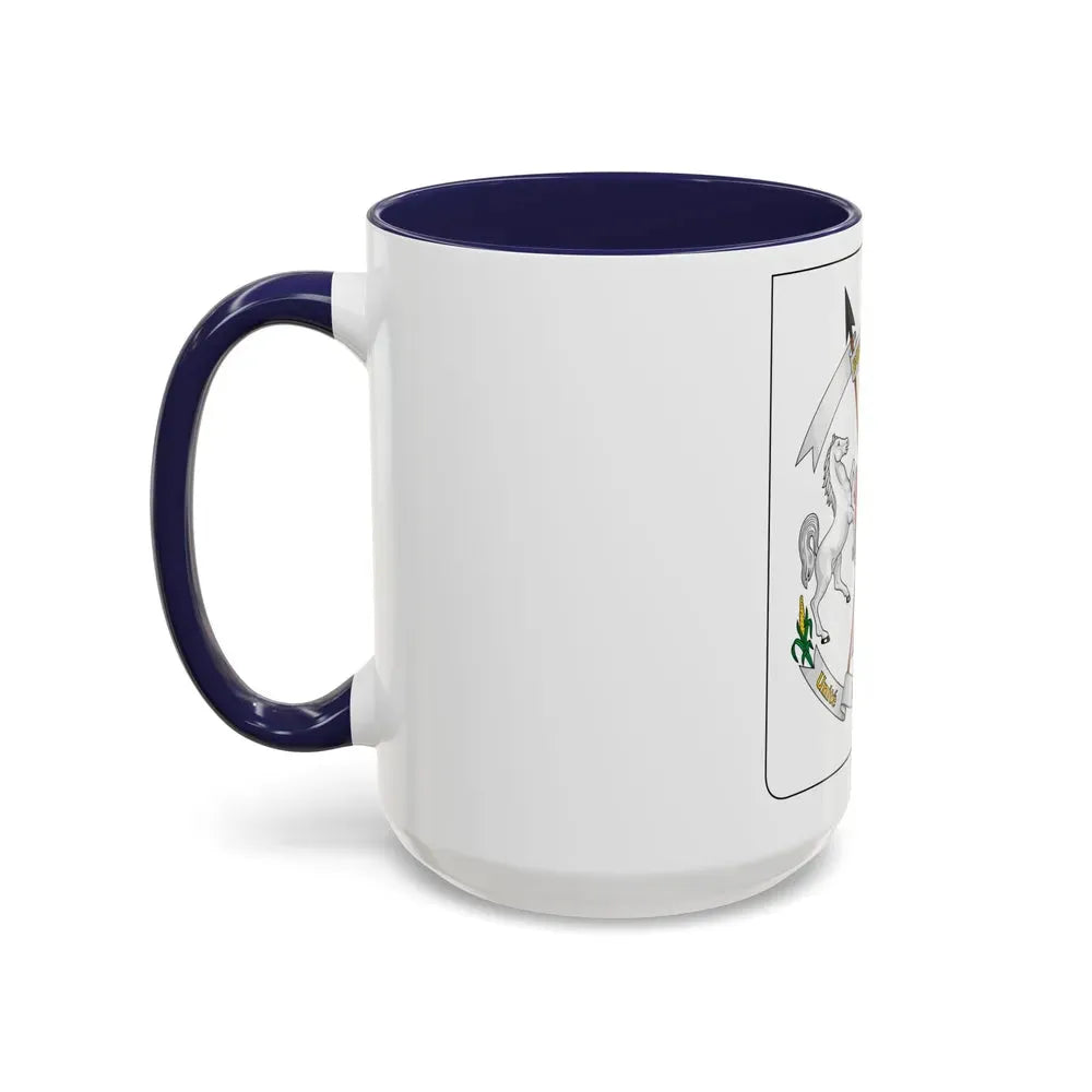 Coat of arms of Burkina Faso - Accent Coffee Mug - Go Mug Yourself
