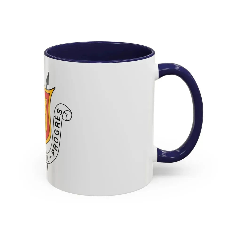 Coat of arms of Burundi - Accent Coffee Mug - Go Mug Yourself