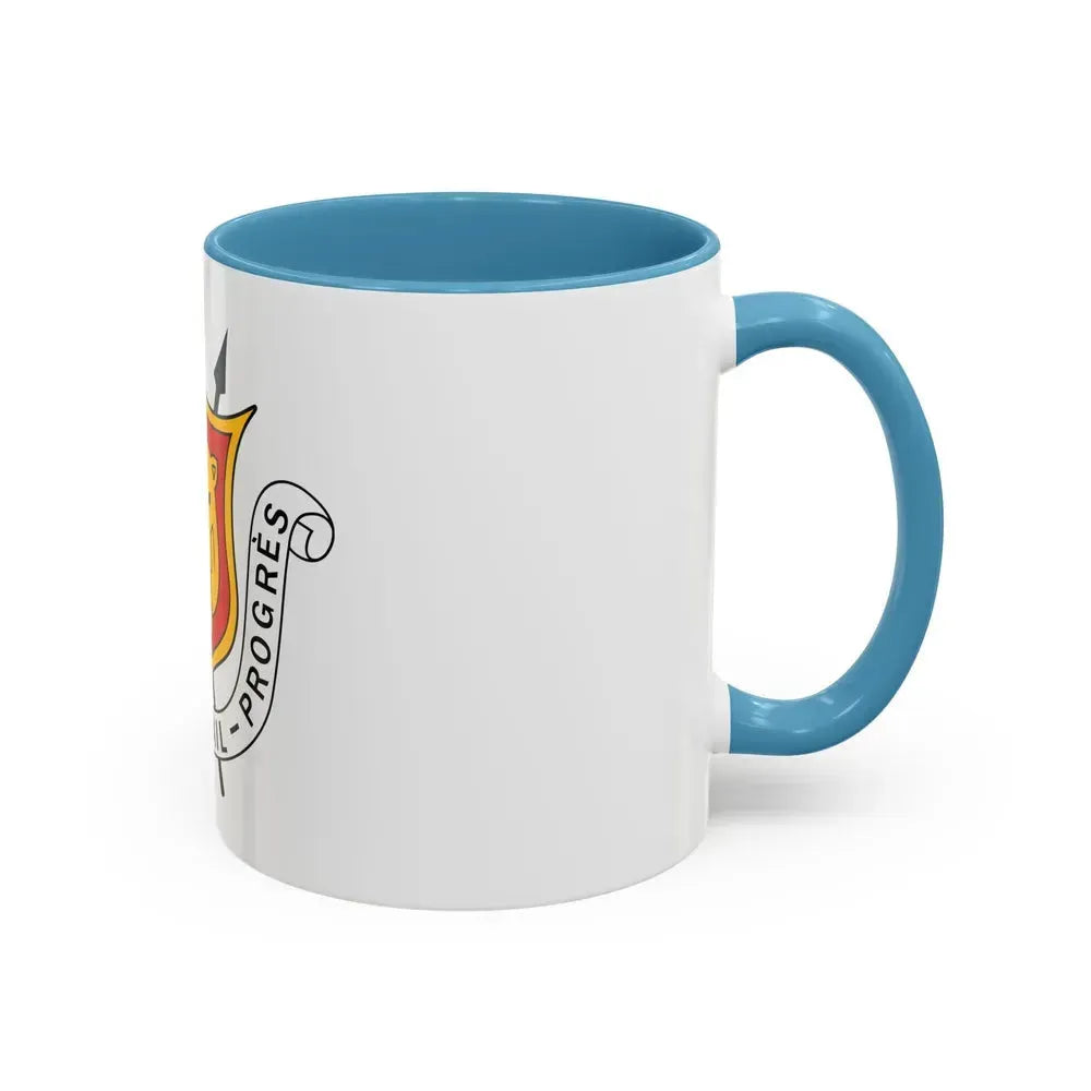 Coat of arms of Burundi - Accent Coffee Mug - Go Mug Yourself