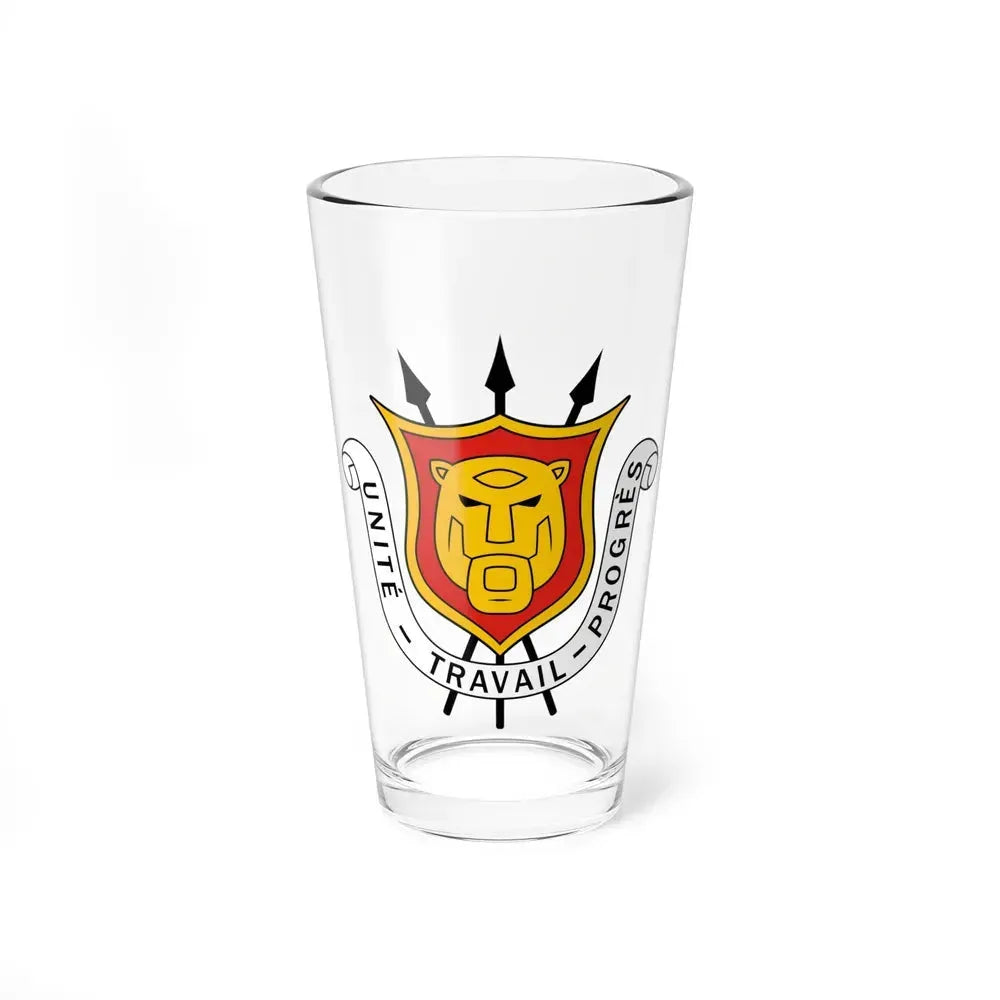 Coat of arms of Burundi - Pint Glass 16oz 16oz - Go Mug Yourself