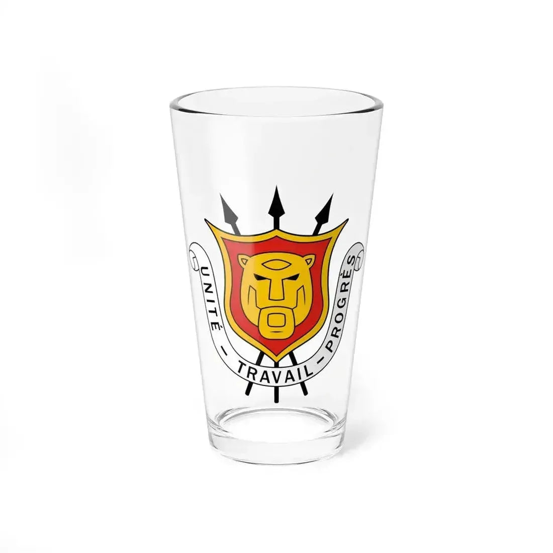Coat of arms of Burundi - Pint Glass 16oz 16oz - Go Mug Yourself