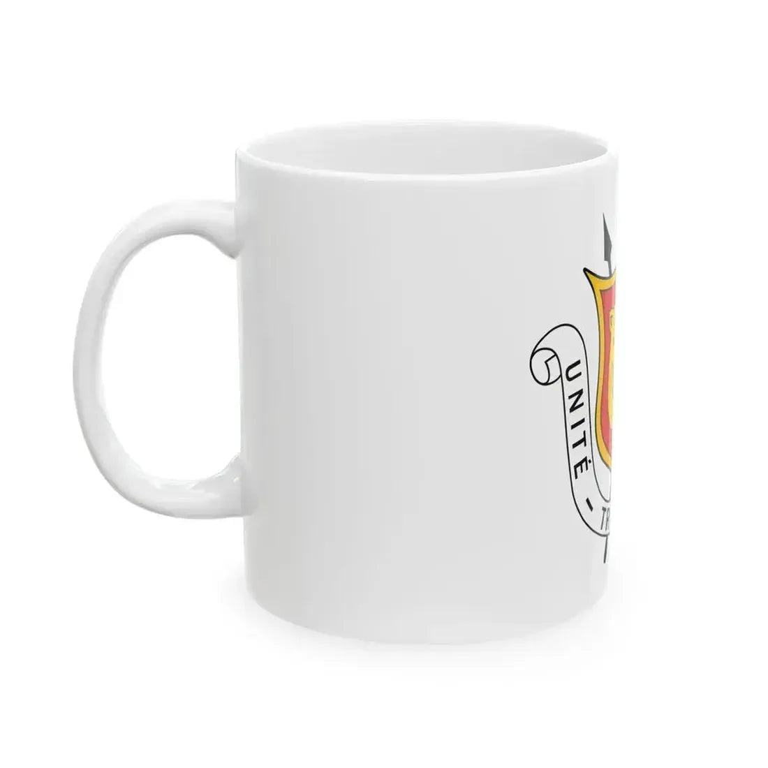 Coat of arms of Burundi - White Coffee Mug - Go Mug Yourself