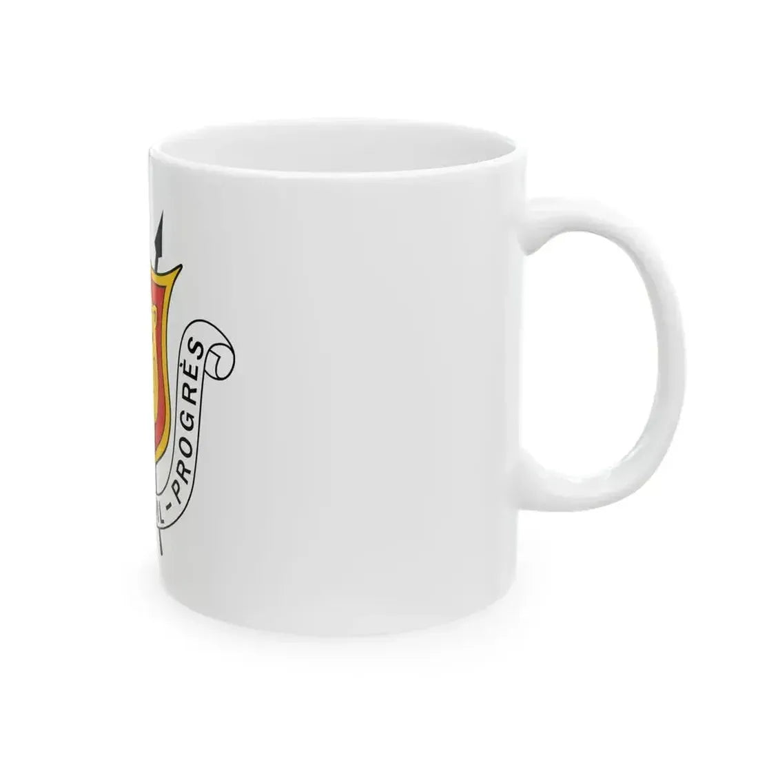 Coat of arms of Burundi - White Coffee Mug - Go Mug Yourself