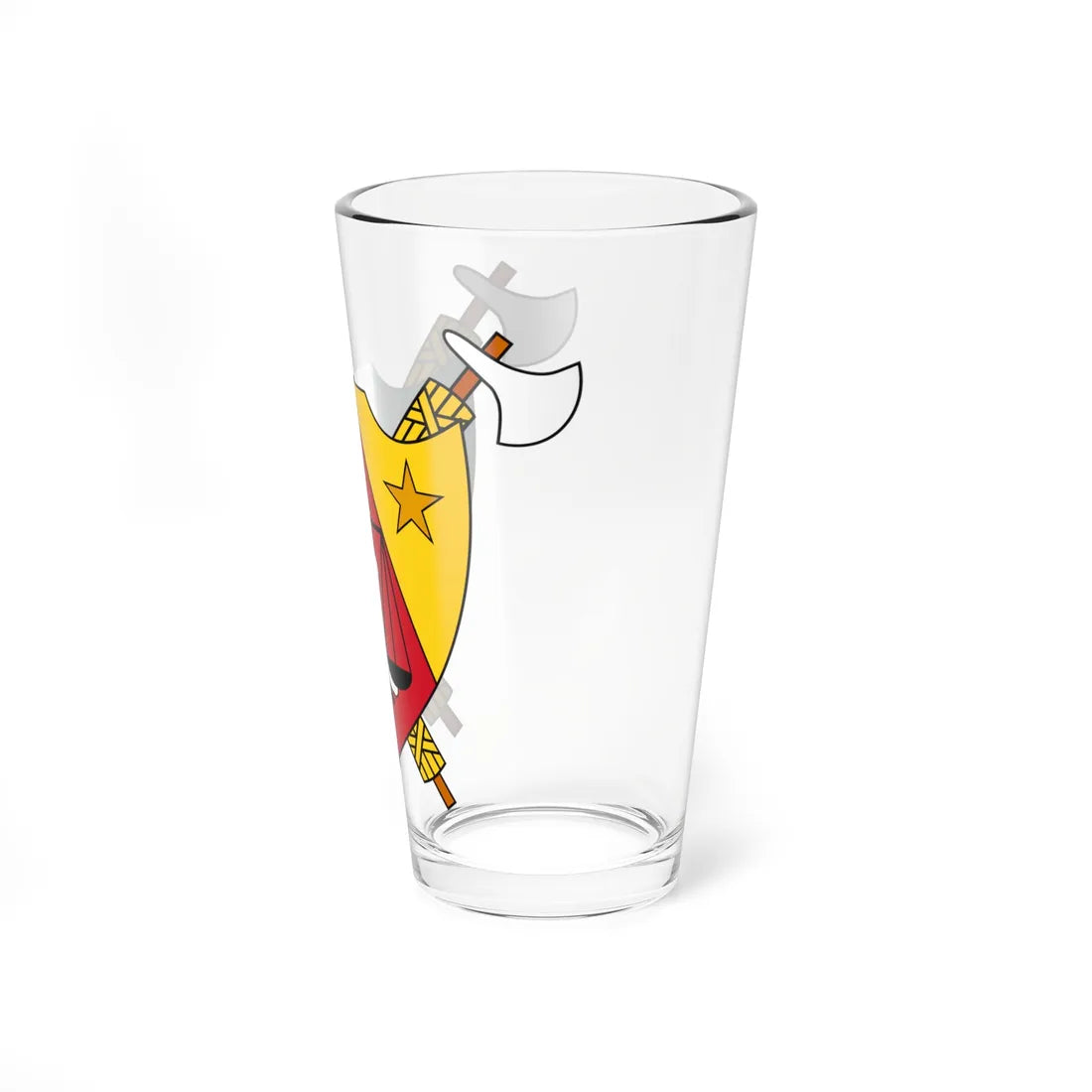 Coat of Arms of Cameroon 1960-1961 (Cameroon) (Coat of Arms) Pint Glass 16oz - Go Mug Yourself