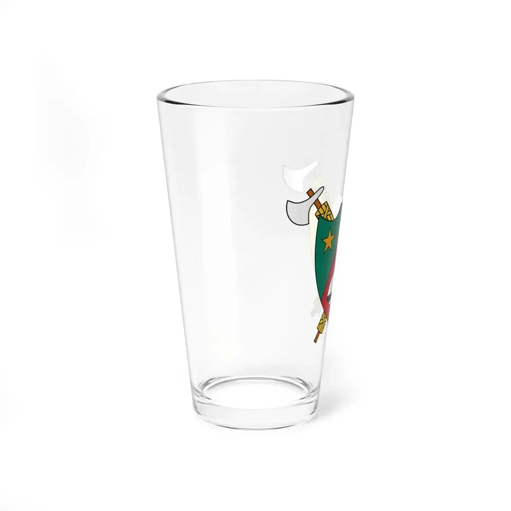 Coat of Arms of Cameroon (1960-1961) - Pint Glass 16oz - Go Mug Yourself