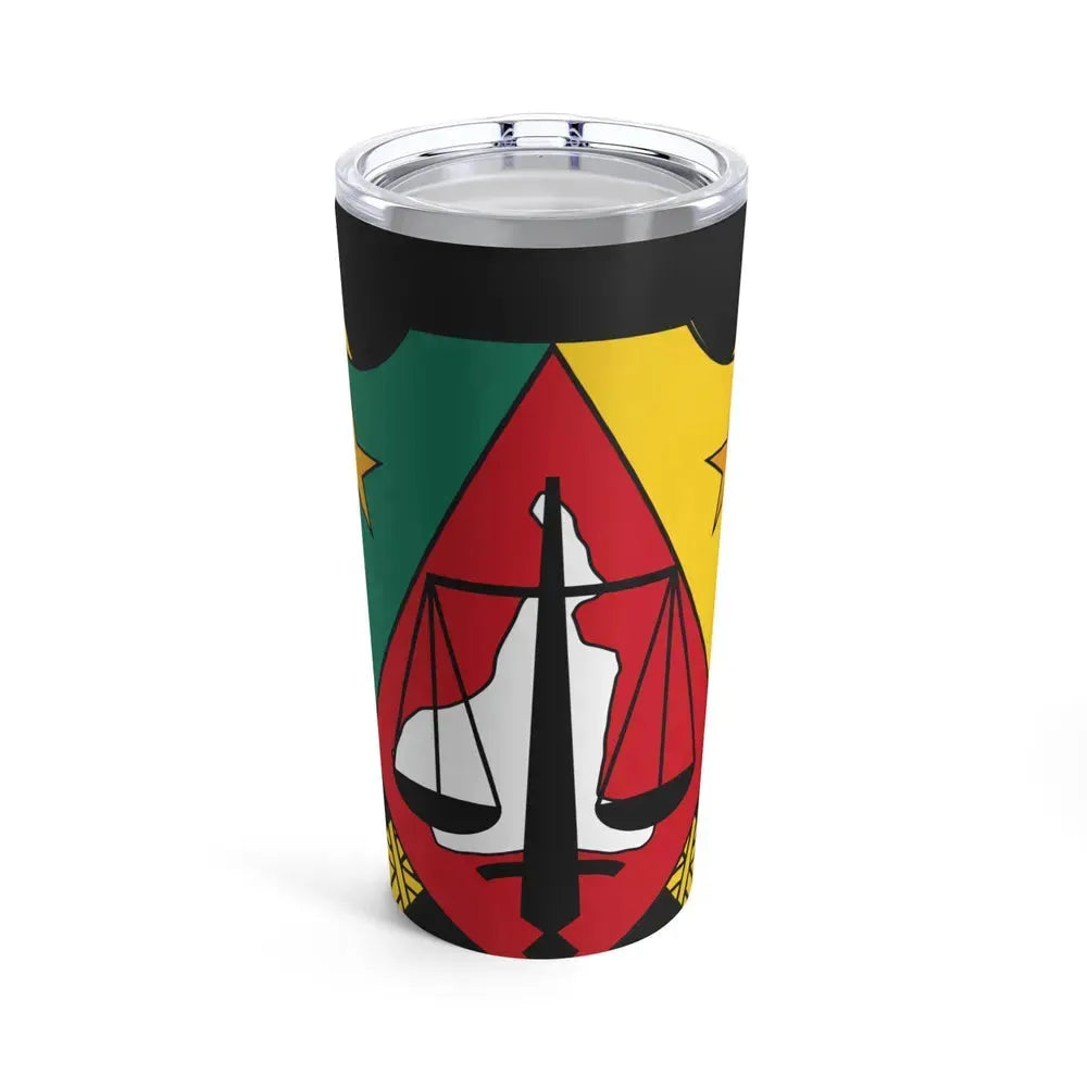 Coat of Arms of Cameroon (1960-1961) - Tumbler 20oz 20oz - Go Mug Yourself