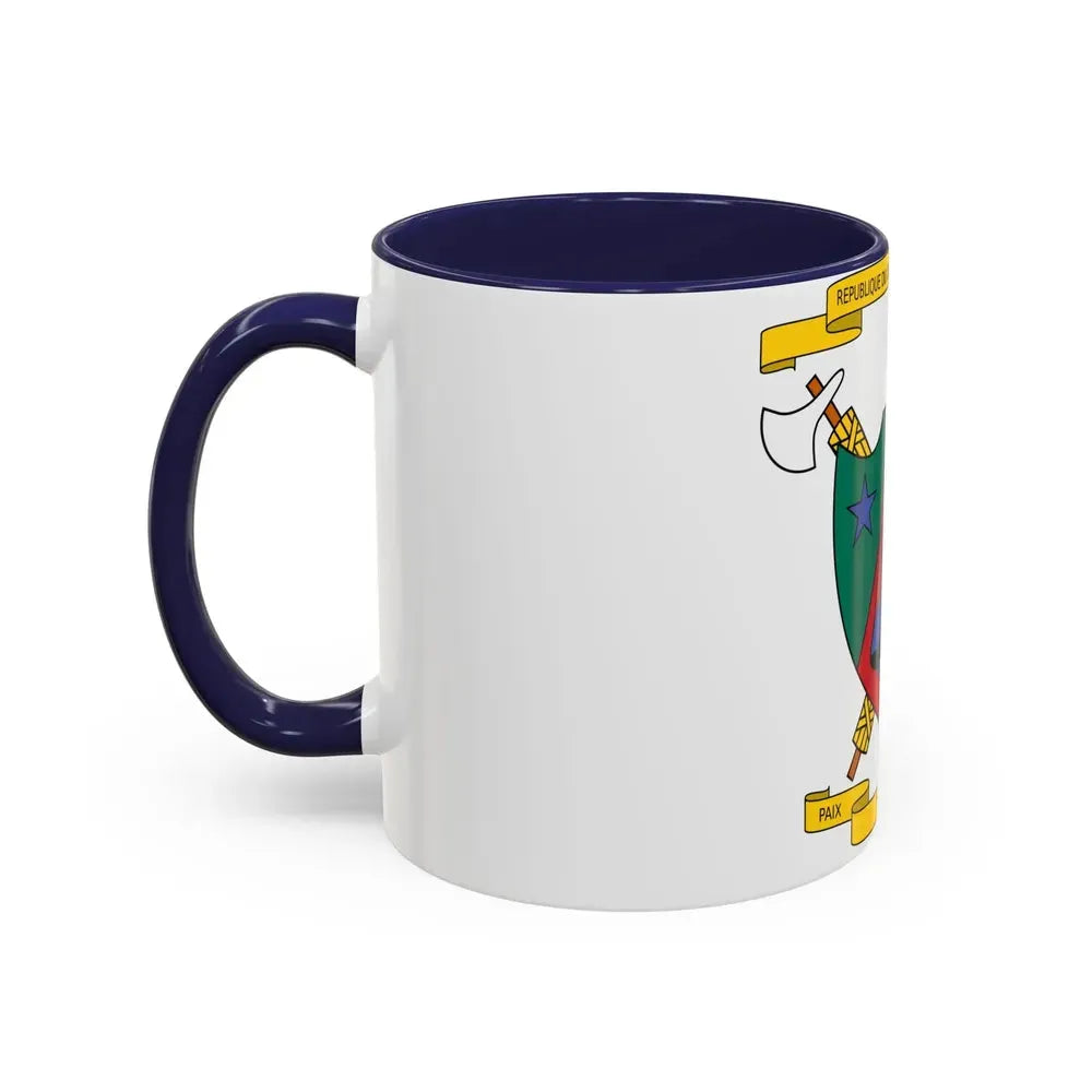 Coat of Arms of Cameroon (1961-1975) - Accent Coffee Mug - Go Mug Yourself