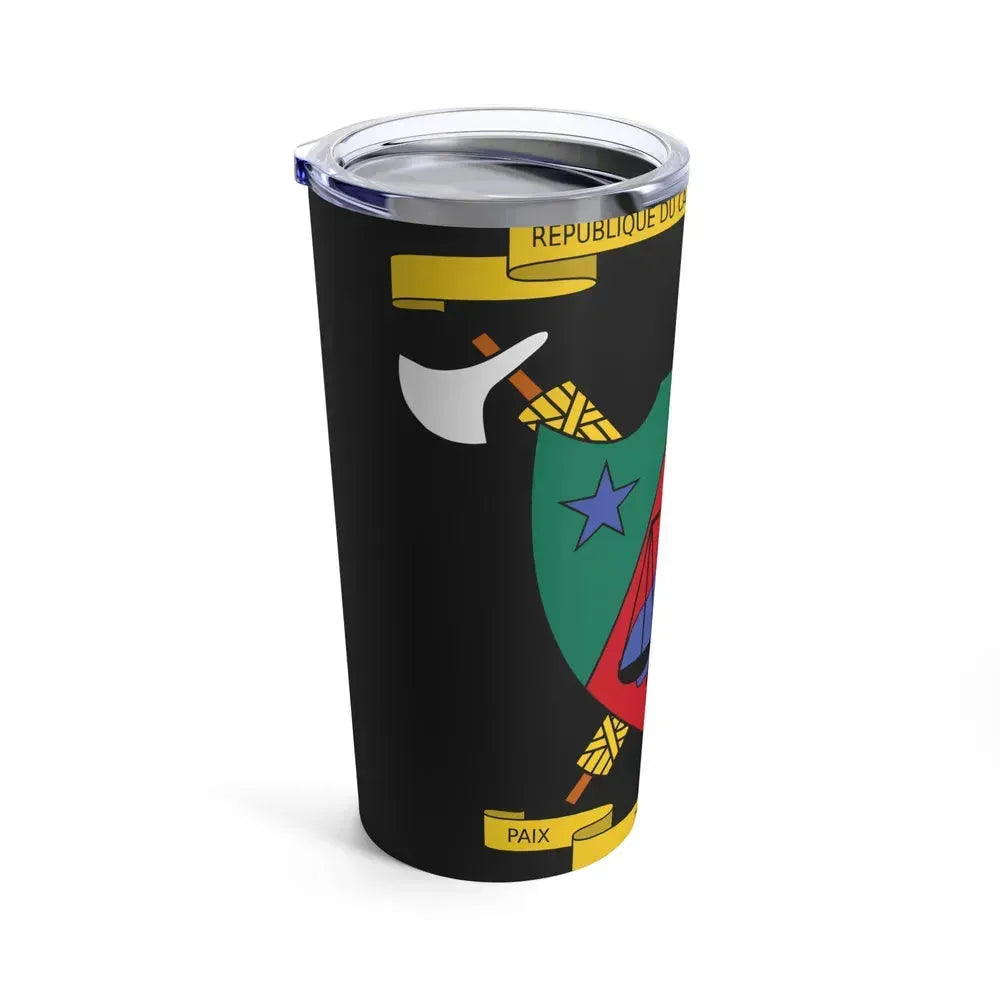 Coat of Arms of Cameroon (1961-1975) - Tumbler 20oz - Go Mug Yourself