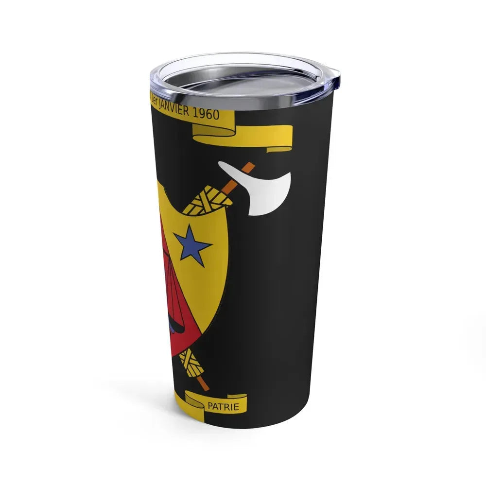 Coat of Arms of Cameroon (1961-1975) - Tumbler 20oz - Go Mug Yourself