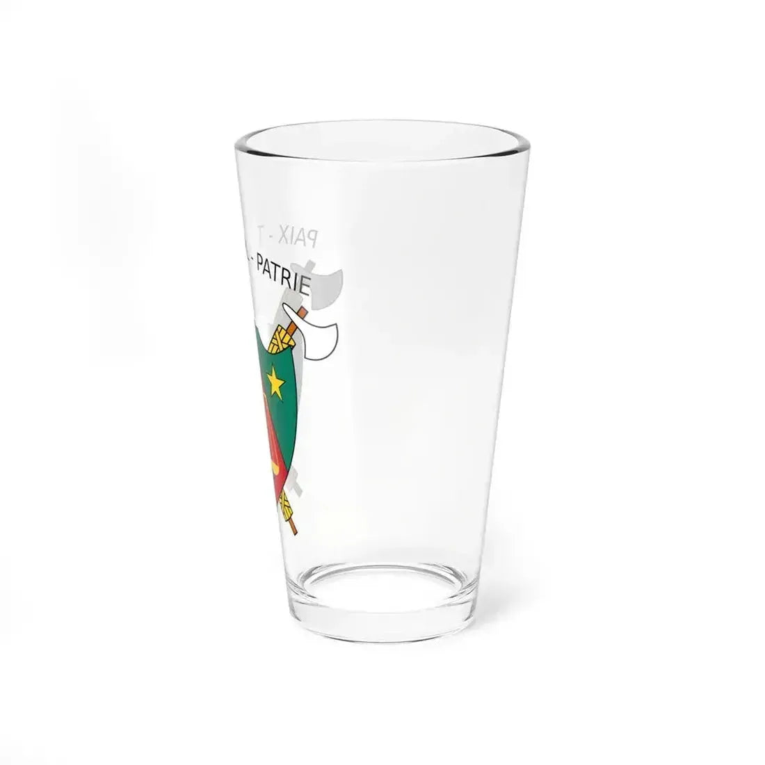 Coat of Arms of Cameroon (1975-1986) - Pint Glass 16oz - Go Mug Yourself