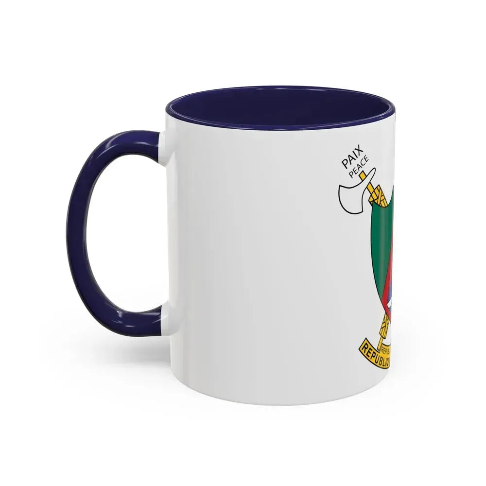 Coat of arms of Cameroon - Accent Coffee Mug - Go Mug Yourself