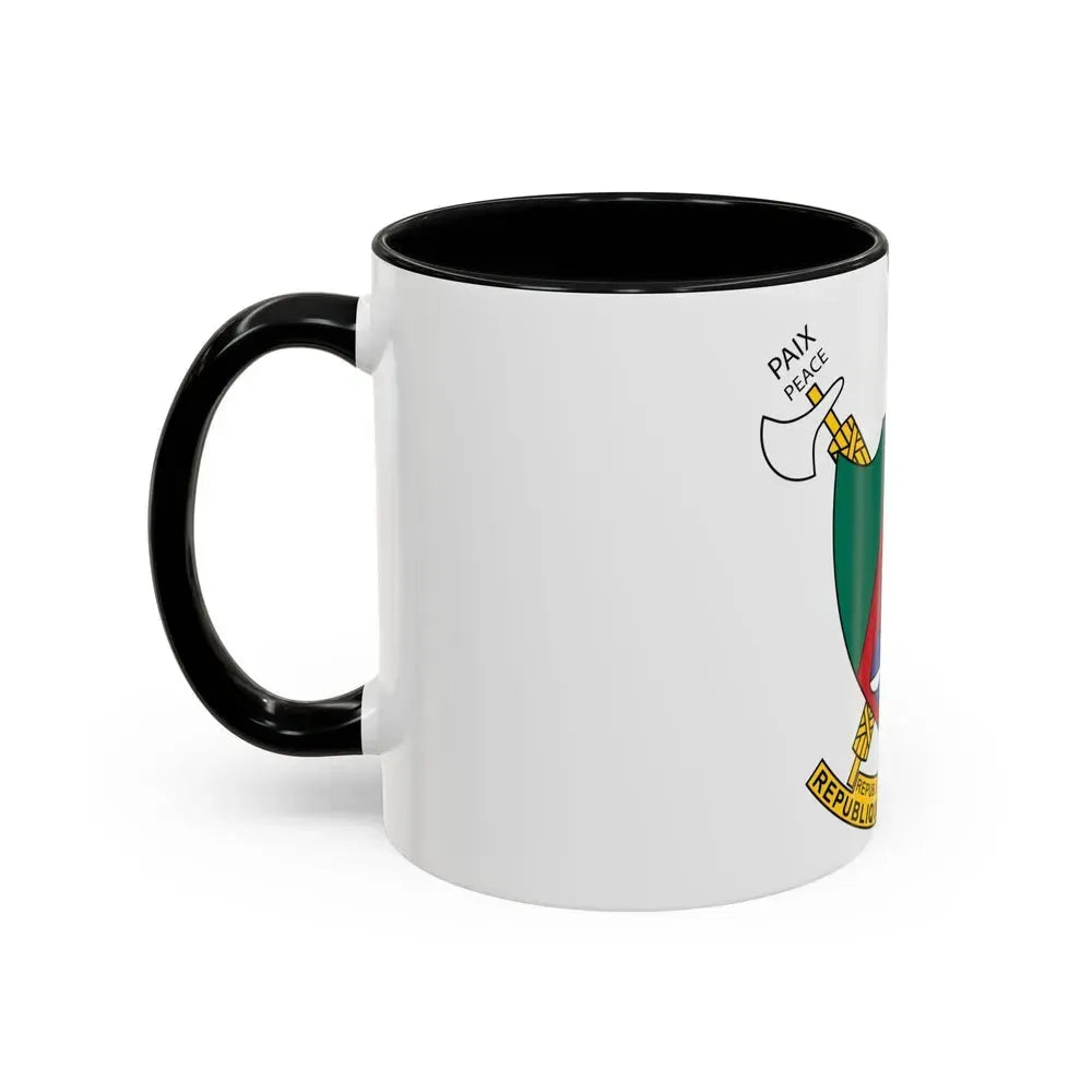 Coat of arms of Cameroon - Accent Coffee Mug - Go Mug Yourself