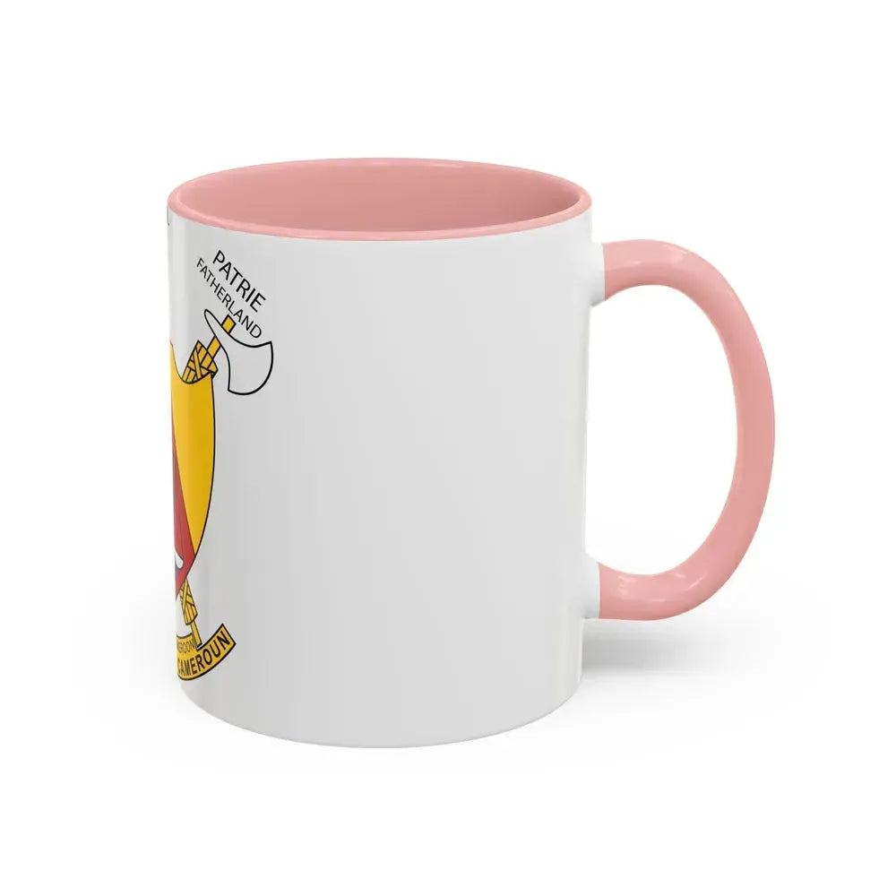 Coat of arms of Cameroon - Accent Coffee Mug - Go Mug Yourself