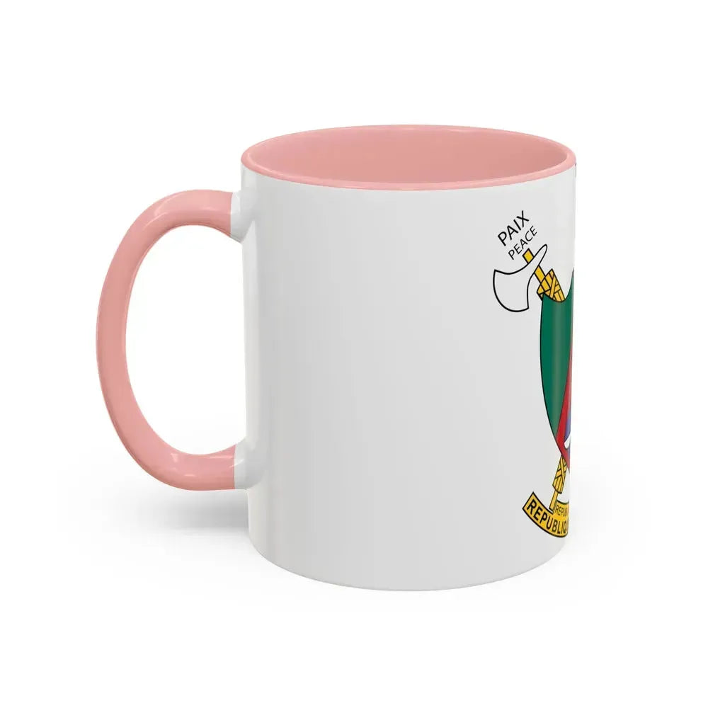 Coat of arms of Cameroon - Accent Coffee Mug - Go Mug Yourself